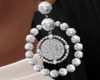 Dimond Pearls Earrings