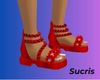RED SANDAL KIDS