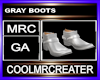 GRAY BOOTS