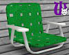 Low Lawn Chair green