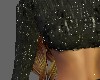 black sequins gown
