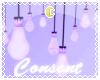 C~: Lilac Moving lights