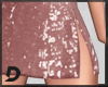 [D]Nude Sequin Skirt RLL