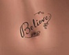 Tummy Tat Believe