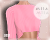 M|Crop Sweater Pink SA