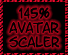 м| 145% Avatar Scaler 