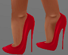 H/Red Casual Heels