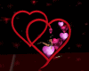 {P}romantic love hearts