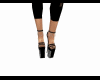 Black heels cross