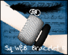lRil Sq W&B  Bracelet R