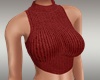 Red Knit Top