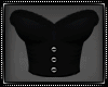 Winter Fur Corset Black
