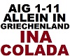 Ina Colada - Allein In