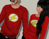 Flash v1 couple hoodie