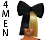 Sia Like Wig Bow 4 Men