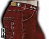 Slim Red Jeans ROCK