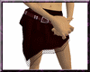 (JQ)burgandy skirt