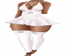white snowflake dress