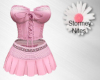 Cute Pink 2Pc  Dress