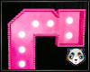 [P2] Pink Neon Letter C