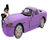 light purple sports car