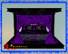 PURPLE GOTHIC BED