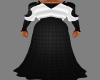 Black/Silver Wavey Dress
