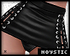 N: Mini Leather Skirt