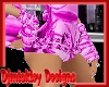 pink rave gloves