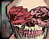 rose skull crop top