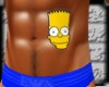 *Bart Simpson Belly Tat