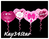 Valentien Party Balloons