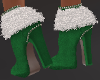 SANTA BOOTS GREEN