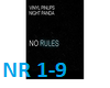 No Rules Vinyl pinups