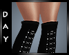 [Day] Lace Blk Boots