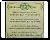 Wiccan Rede Wall Hanging