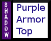 {SP}Purple Armor Top