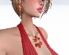 Red Jewelry Set