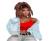 RED BRAT TOP JEAN JACKET