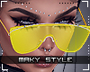 Ms~Yellow sunglasses