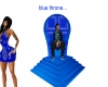 blue cuddle throne