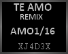 TE AMO/Remix