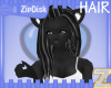 Z) Dark Kitty Hair