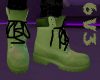 6v3| Grass Green Boots