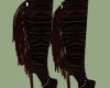 (AS) Brown Fringe Boots