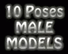 [CM] 10 MALE Model Poses