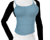 Cute top (blue)