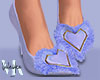 VK. Lilac Heart Heels