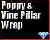 Poppy & Vine Pillar Wrap