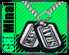 Shay & Casey Dog tags (M